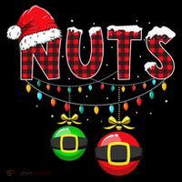 Chest Nuts Funny Matching Chestnuts Christmas Couples Nuts  Kids T-Shirt thumb 4