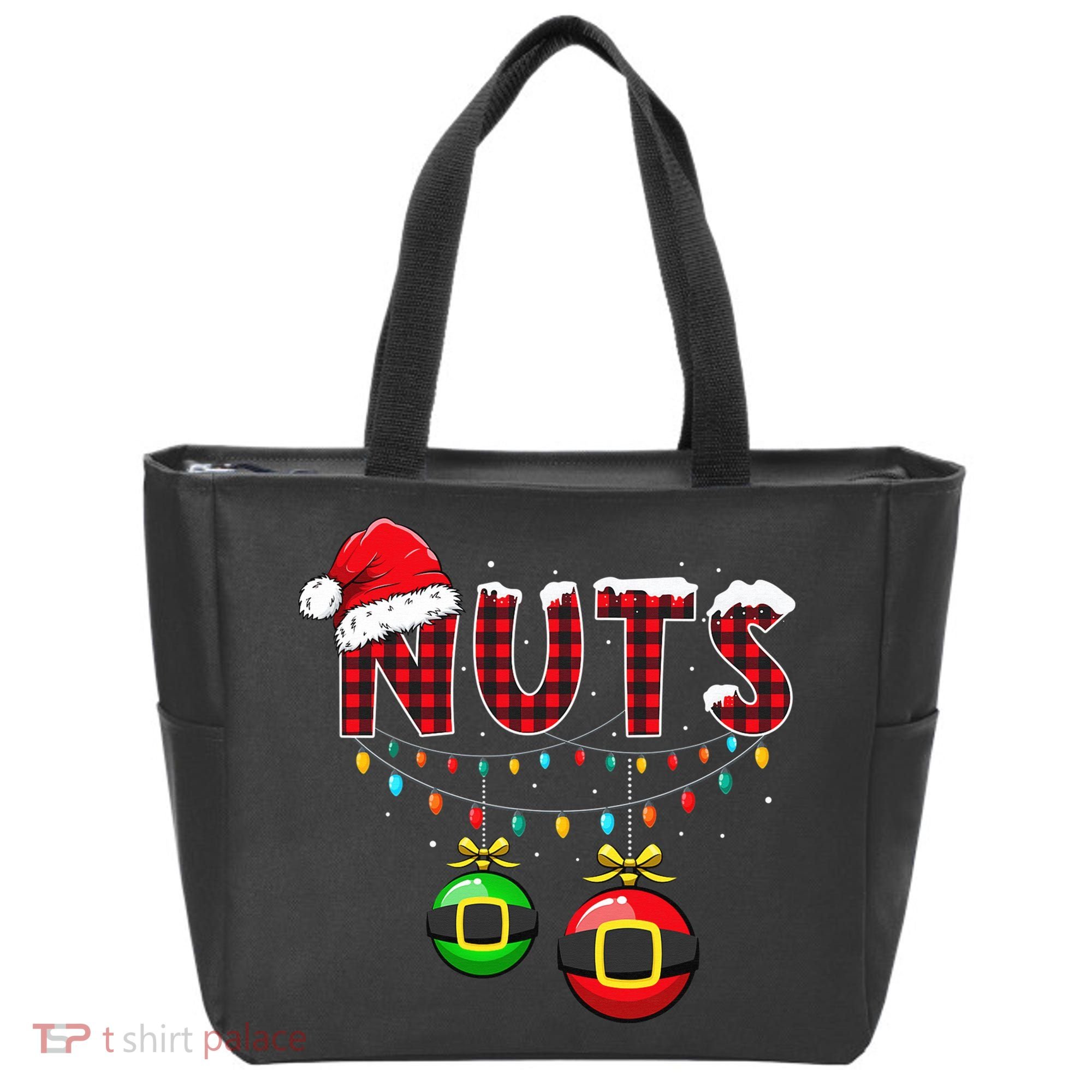 Chest Nuts Funny Matching Chestnuts Christmas Couples Nuts  Tote Bag