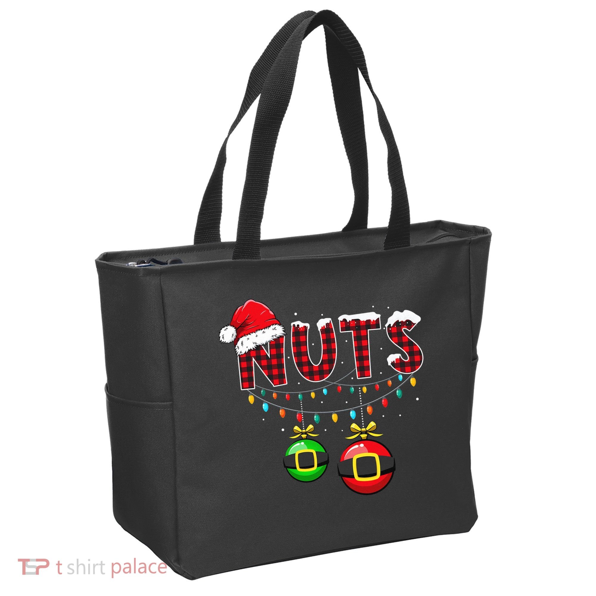 Chest Nuts Funny Matching Chestnuts Christmas Couples Nuts  Tote Bag