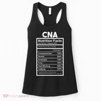 CNA Nutrition Facts Certified Nursing Assistant Women's Tank Top thumb 0