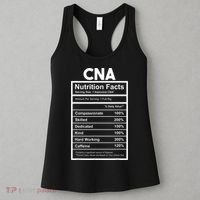 CNA Nutrition Facts Certified Nursing Assistant Women's Tank Top thumb 3