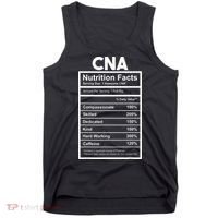 CNA Nutrition Facts Certified Nursing Assistant Tank Top thumb 0