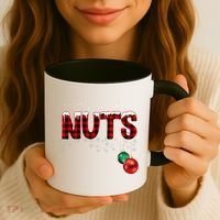 Chest Nuts Funny Matching Chestnuts Christmas Couples Coffee Mug thumb 3
