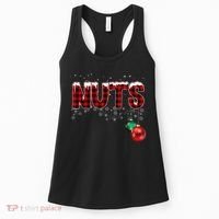 Chest Nuts Funny Matching Chestnuts Christmas Couples Women's Tank Top thumb 0