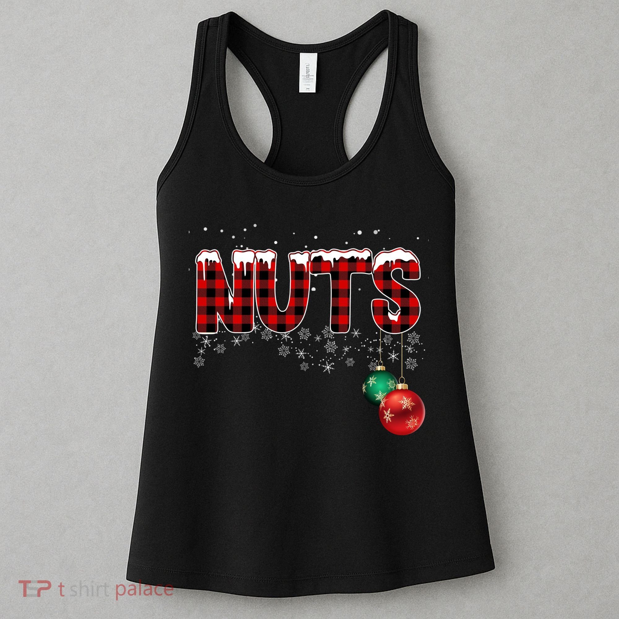 Chest Nuts Funny Matching Chestnuts Christmas Couples Women's Tank Top