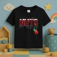Chest Nuts Funny Matching Chestnuts Christmas Couples Toddler T-Shirt thumb 3