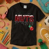 Chest Nuts Funny Matching Chestnuts Christmas Couples Kids T-Shirt thumb 3