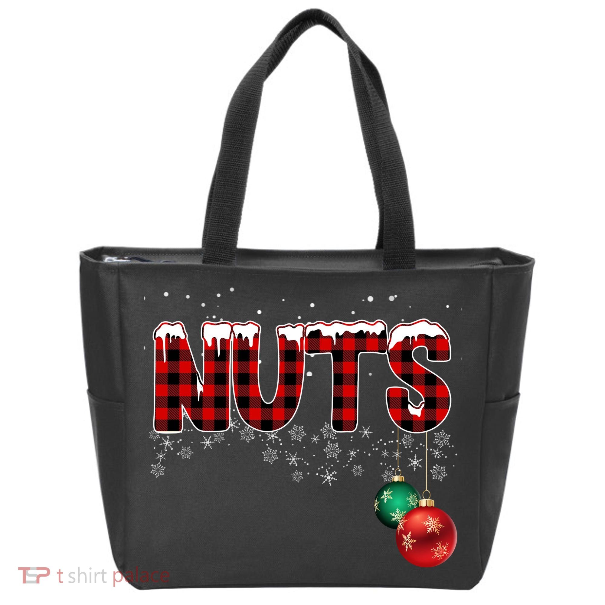 Chest Nuts Funny Matching Chestnuts Christmas Couples Tote Bag