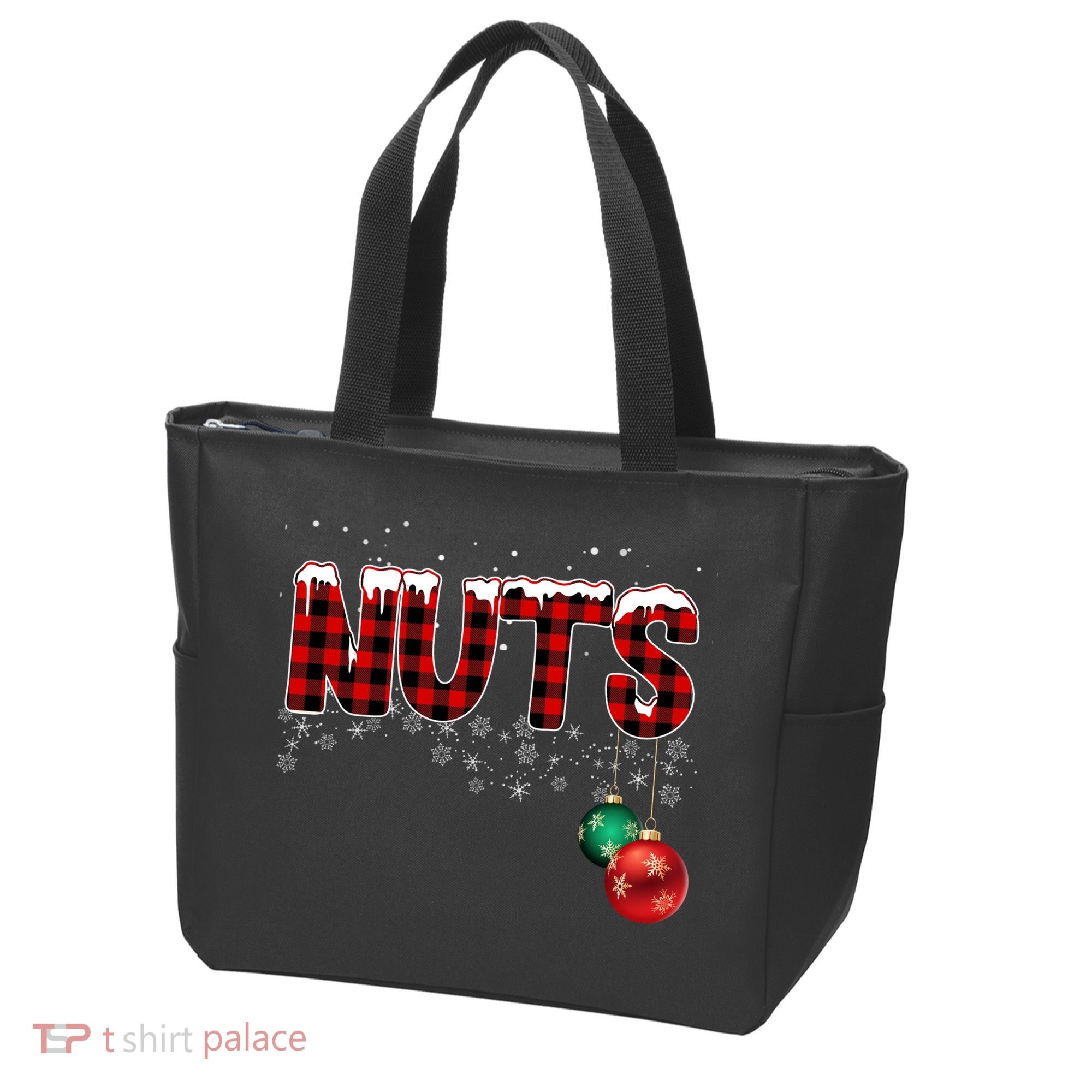 Chest Nuts Funny Matching Chestnuts Christmas Couples Tote Bag