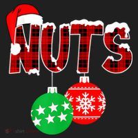 Chest Nuts Funny Matching Chestnuts Christmas Couples Nuts Women's Sweatshirt thumb 2