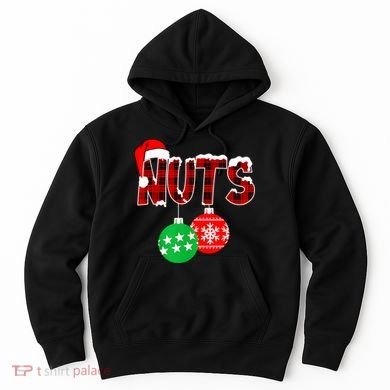 Chest Nuts Funny Matching Chestnuts Christmas Couples Nuts Hoodie