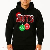 Chest Nuts Funny Matching Chestnuts Christmas Couples Nuts Hoodie thumb 2