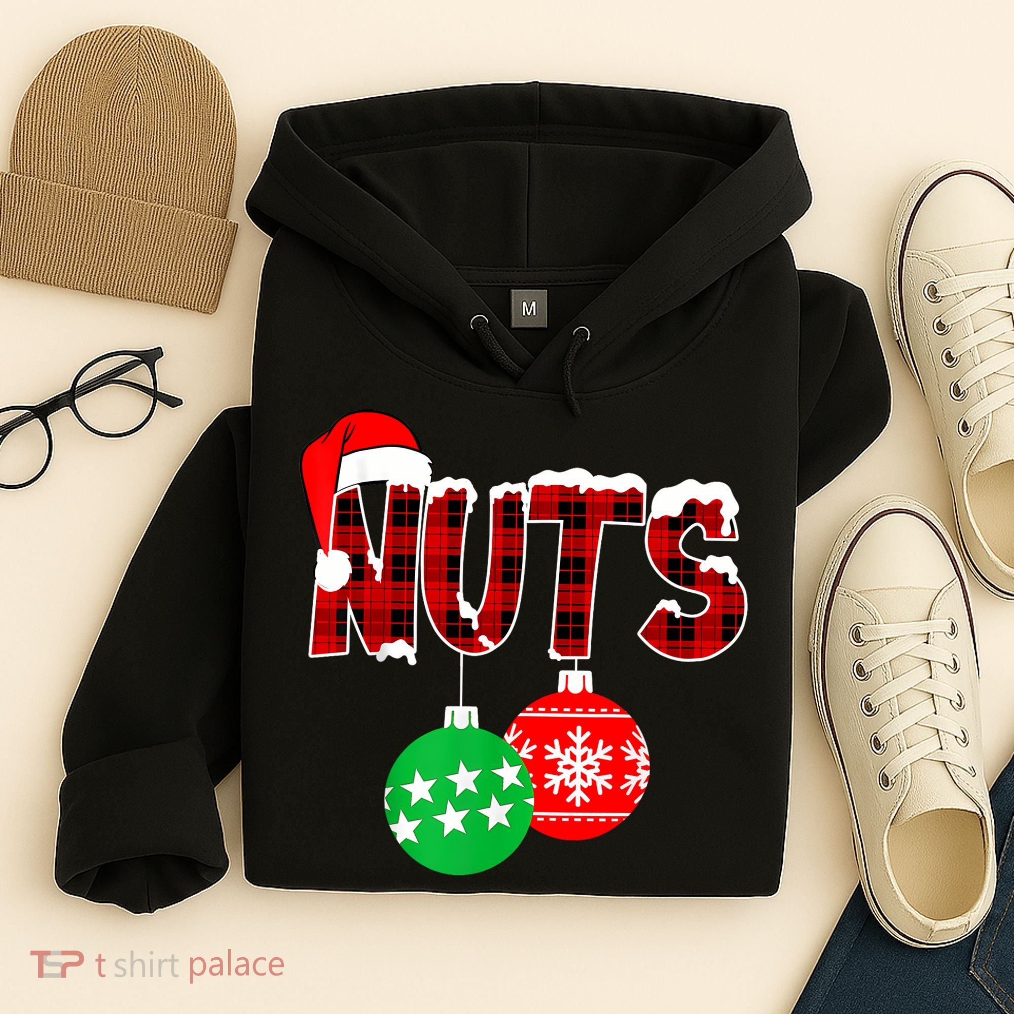 Chest Nuts Funny Matching Chestnuts Christmas Couples Nuts Hoodie