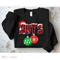 Chest Nuts Funny Matching Chestnuts Christmas Couples Nuts Sweatshirt thumb 2