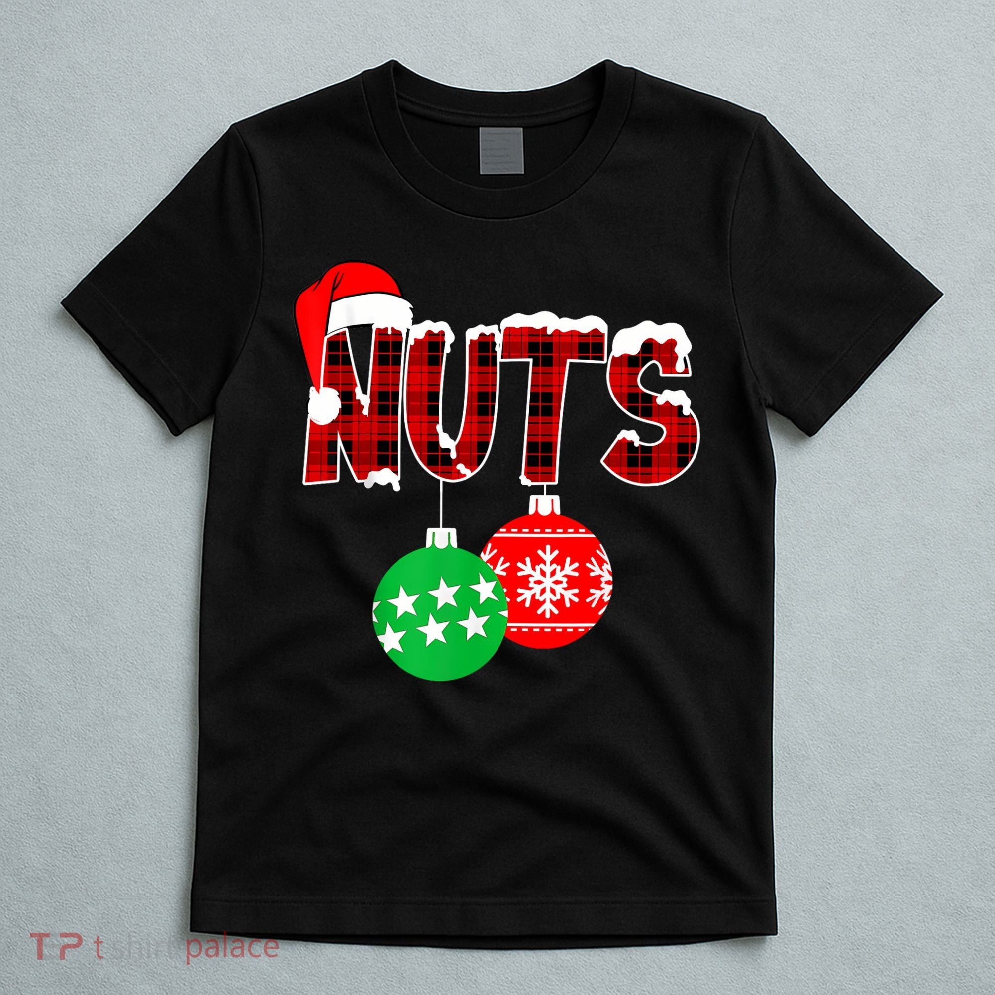 Chest Nuts Funny Matching Chestnuts Christmas Couples Nuts T-Shirt