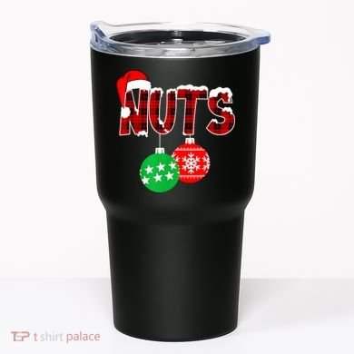 Chest Nuts Funny Matching Chestnuts Christmas Couples Nuts Tumbler