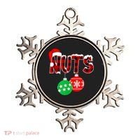 Chest Nuts Funny Matching Chestnuts Christmas Couples Nuts Ornament thumb 0