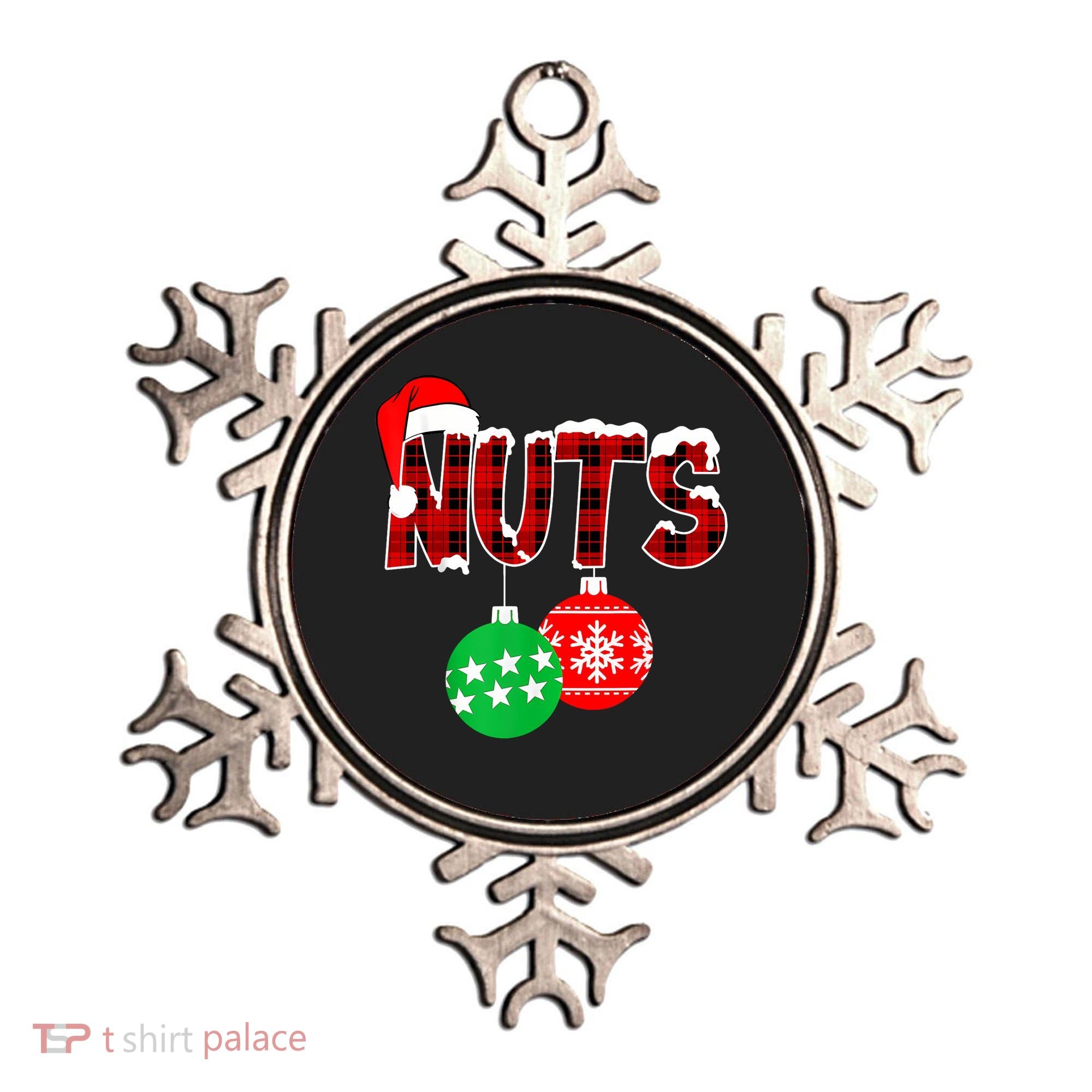 Chest Nuts Funny Matching Chestnuts Christmas Couples Nuts Ornament
