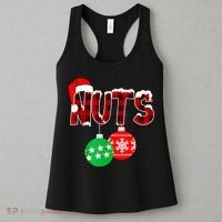 Chest Nuts Funny Matching Chestnuts Christmas Couples Nuts Women's Tank Top thumb 3