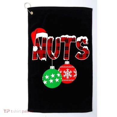 Chest Nuts Funny Matching Chestnuts Christmas Couples Nuts Golf Towel