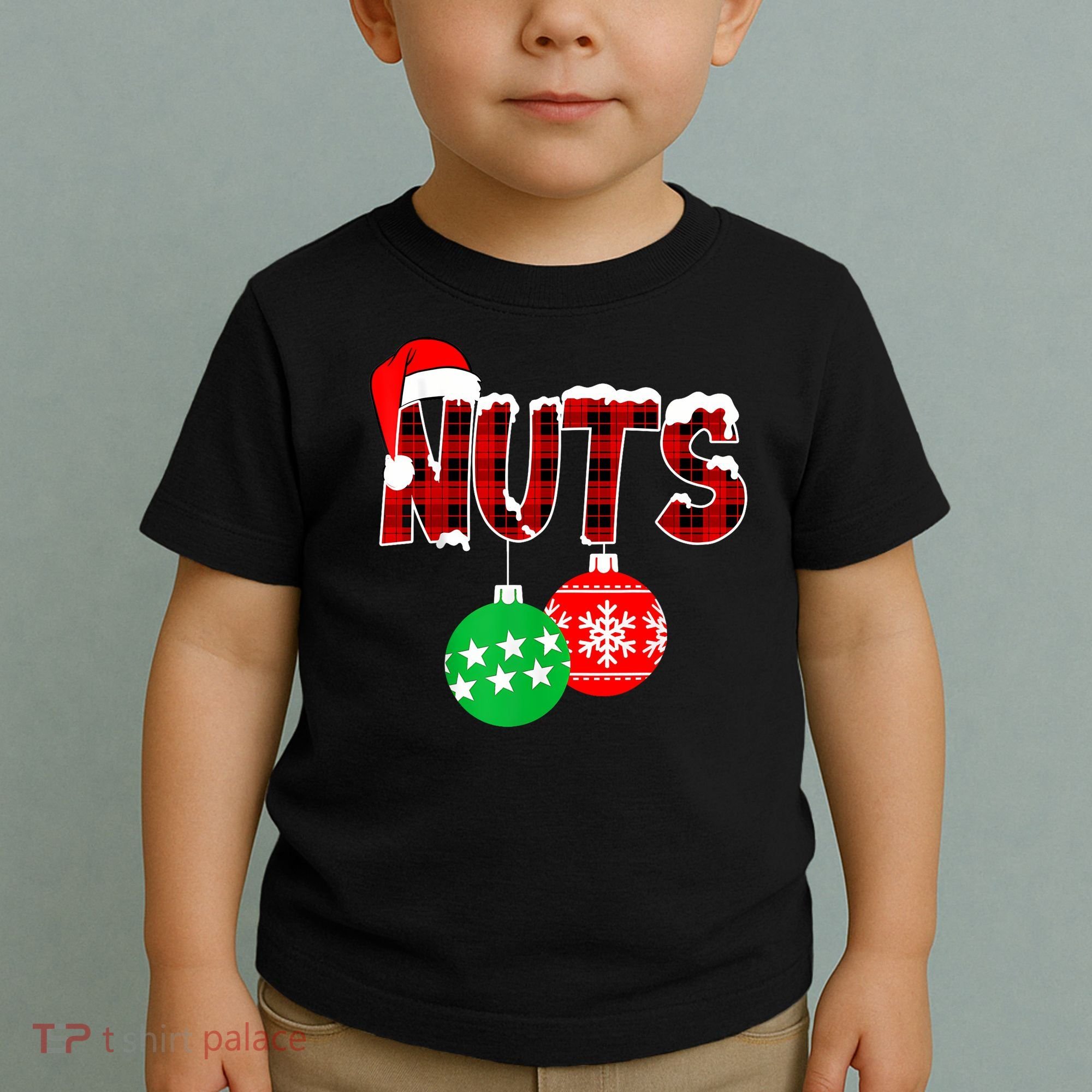Chest Nuts Funny Matching Chestnuts Christmas Couples Nuts Toddler T-Shirt