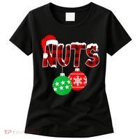 Chest Nuts Funny Matching Chestnuts Christmas Couples Nuts Women's T-Shirt thumb 0