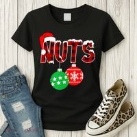 Chest Nuts Funny Matching Chestnuts Christmas Couples Nuts Women's T-Shirt thumb 3