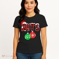 Chest Nuts Funny Matching Chestnuts Christmas Couples Nuts Women's T-Shirt thumb 4