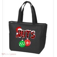 Chest Nuts Funny Matching Chestnuts Christmas Couples Nuts Tote Bag thumb 3