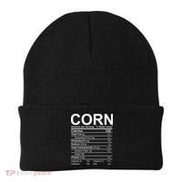 Corn Nutrition Facts Label Beanie thumb 0