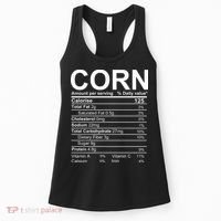 Corn Nutrition Facts Label Women's Tank Top thumb 0