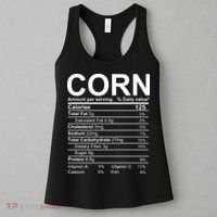 Corn Nutrition Facts Label Women's Tank Top thumb 3