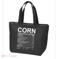 Corn Nutrition Facts Label Tote Bag thumb 3