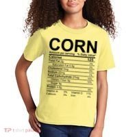 Corn Nutrition Facts Label Kids T-Shirt thumb 2