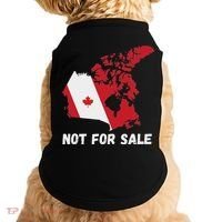 Canada Not For Sale Canada And Usa Canada Map Doggie Tank thumb 0