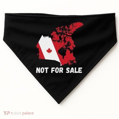 Canada Not For Sale Canada And Usa Canada Map USA-Made Doggie Bandana