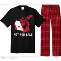 Canada Not For Sale Canada And Usa Canada Map Pajama Set thumb 0