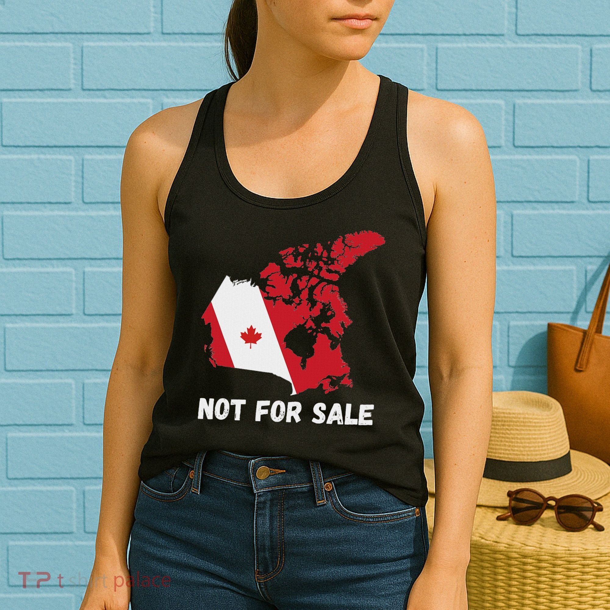 Canada Not For Sale Canada And Usa Canada Map Women's Tank Top