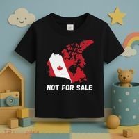 Canada Not For Sale Canada And Usa Canada Map Toddler T-Shirt thumb 3