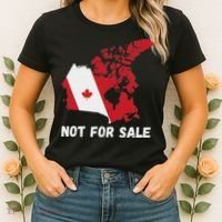 Canada Not For Sale Canada And Usa Canada Map Women's T-Shirt thumb 2