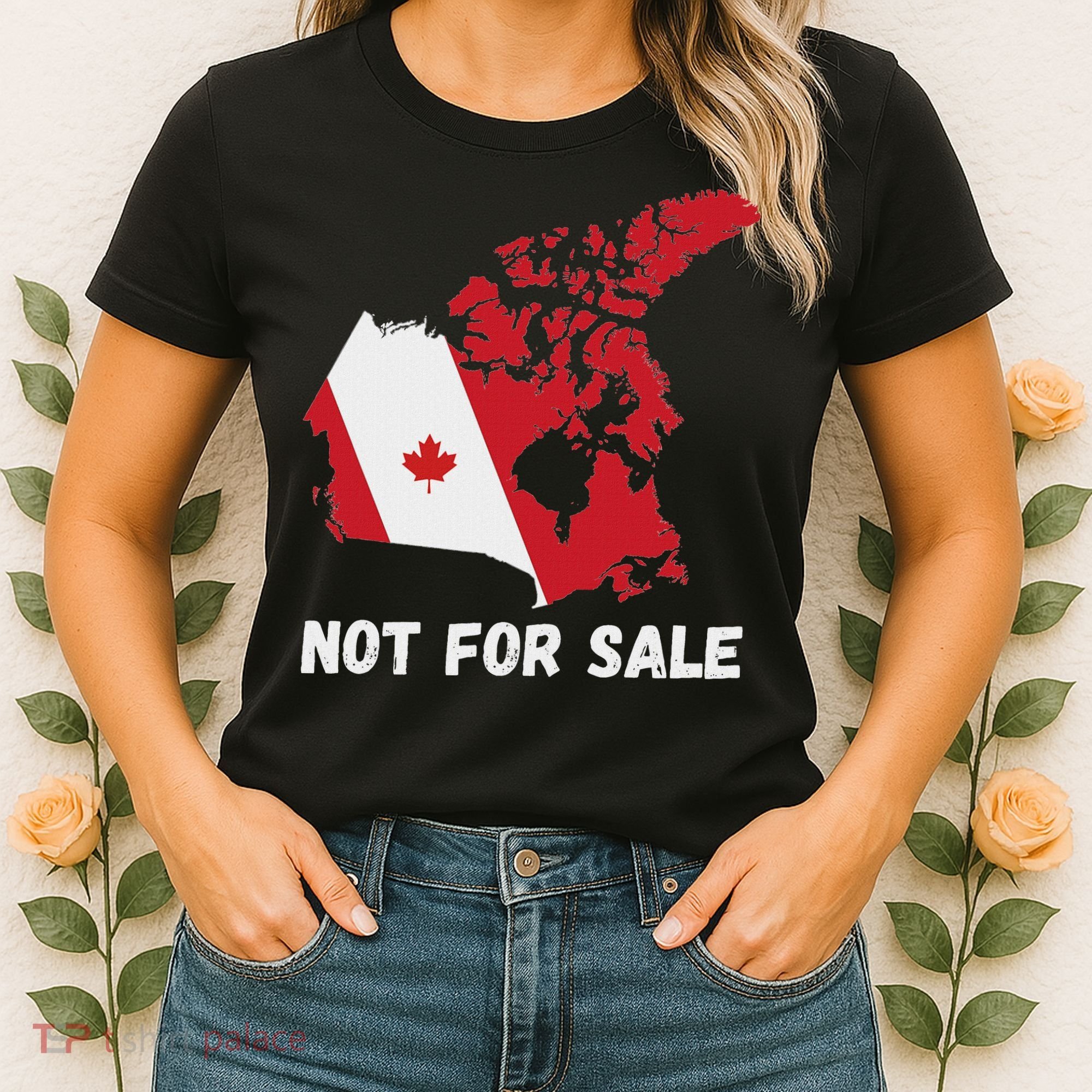 Canada Not For Sale Canada And Usa Canada Map Women's T-Shirt