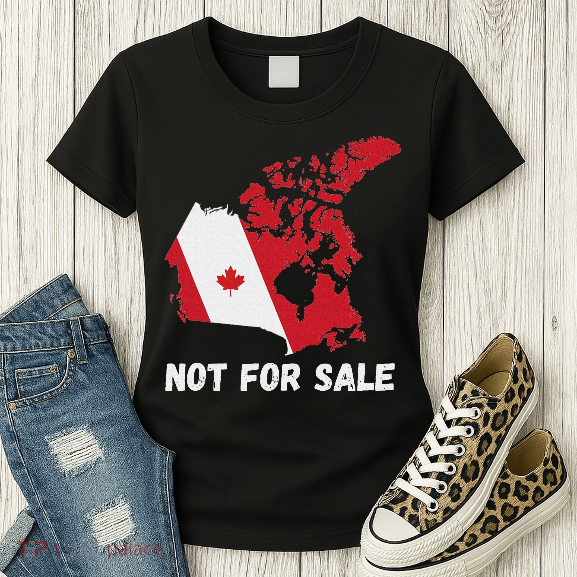 Canada Not For Sale Canada And Usa Canada Map Women's T-Shirt