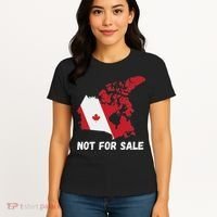 Canada Not For Sale Canada And Usa Canada Map Women's T-Shirt thumb 4
