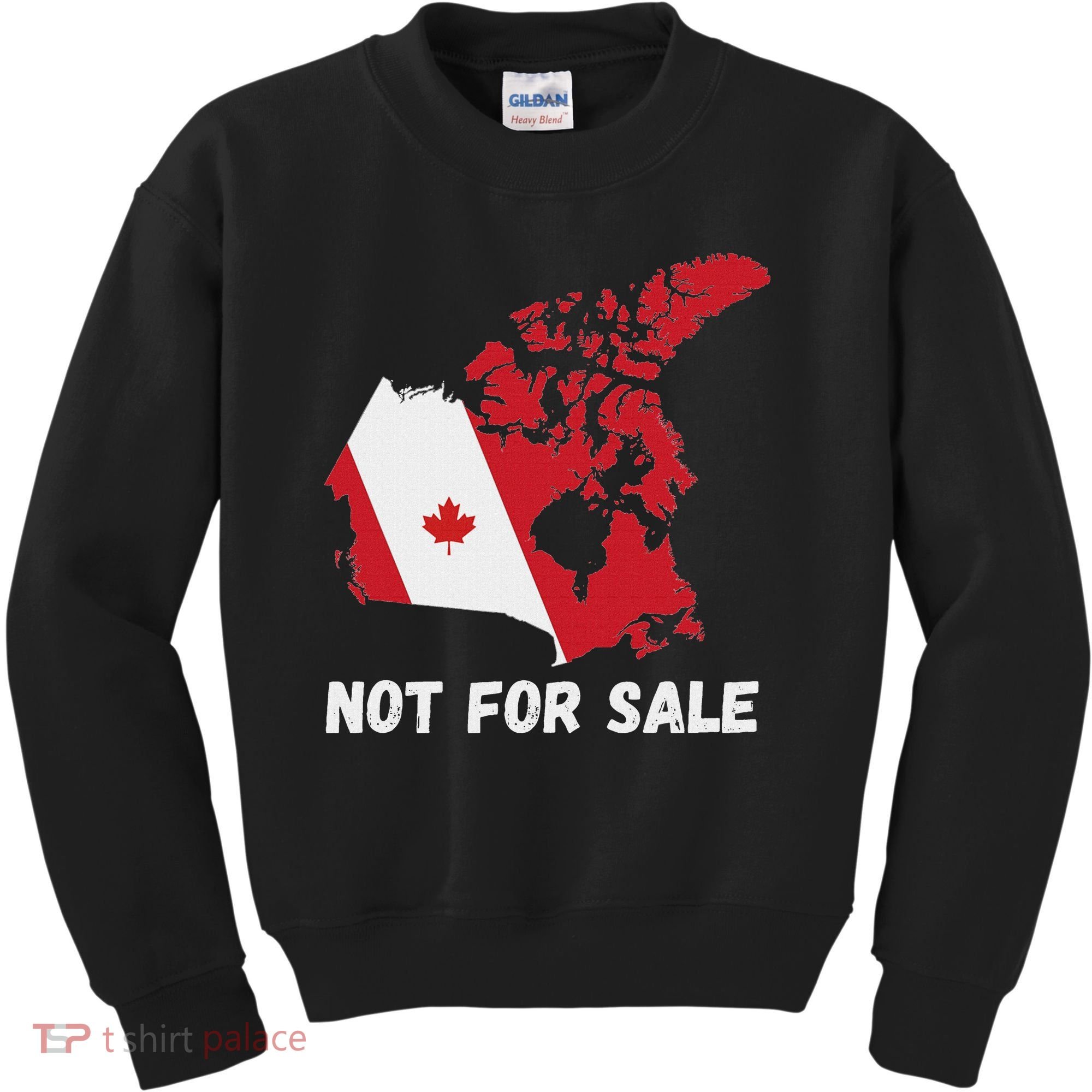 Canada Not For Sale Canada And Usa Canada Map Kids Sweatshirt