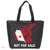 Canada Not For Sale Canada And Usa Canada Map Tote Bag thumb 0