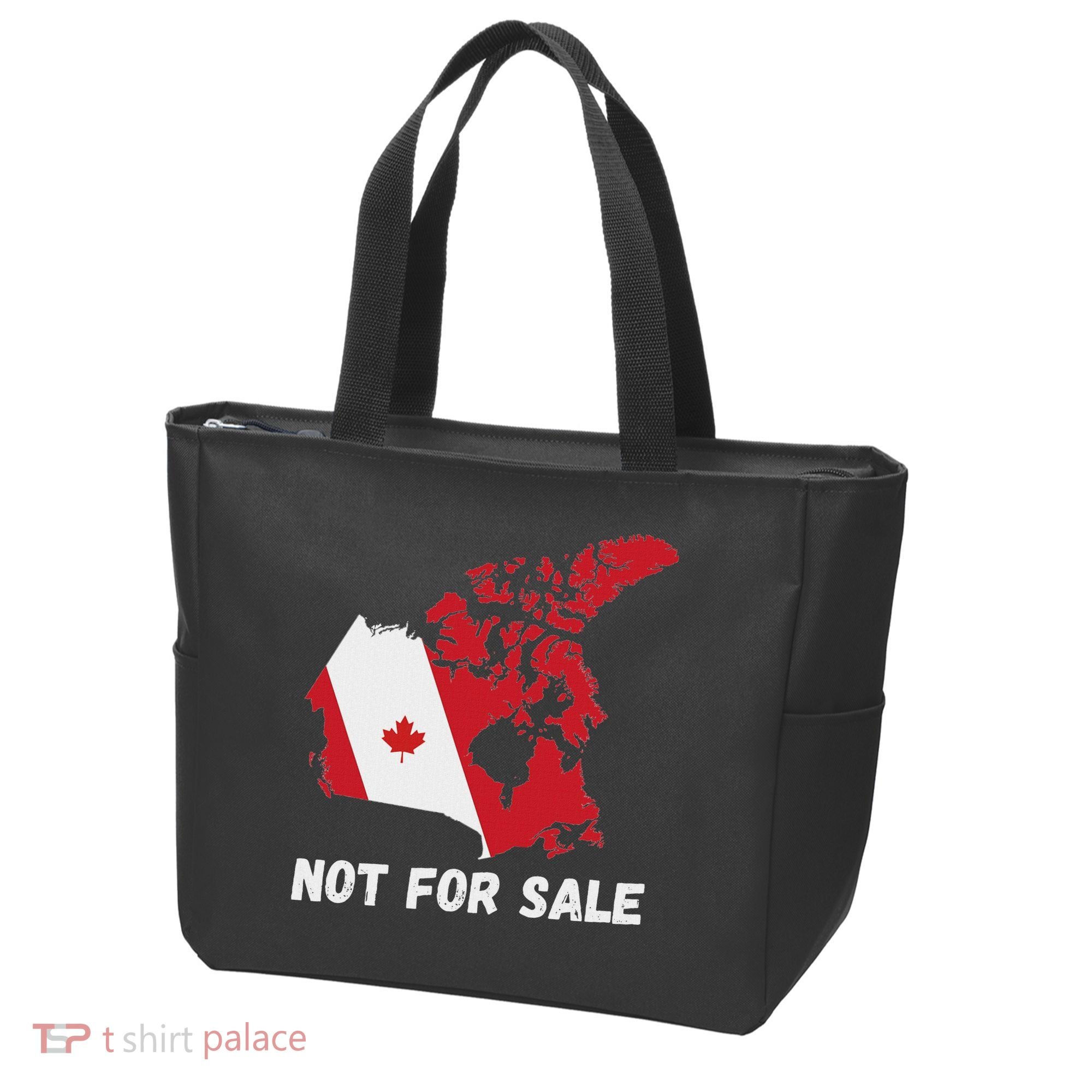 Canada Not For Sale Canada And Usa Canada Map Tote Bag