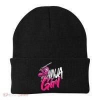 Cute Ninja Fighter Costume Pink Ninja Beanie thumb 0