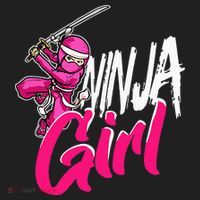 Cute Ninja Fighter Costume Pink Ninja Hat thumb 2