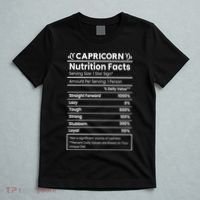 Capricorn Nutrition Facts T-Shirt thumb 5