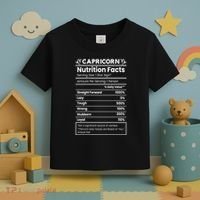 Capricorn Nutrition Facts Toddler T-Shirt thumb 3